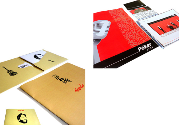Music concept cd case system