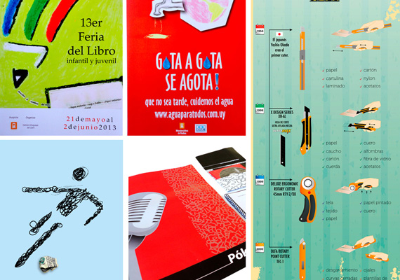 Concept poster works & Olfa infography