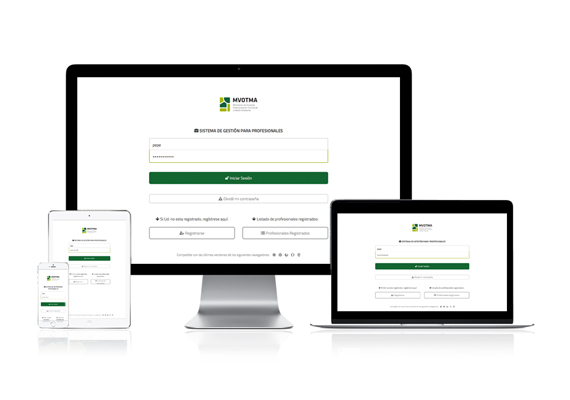 Environmental Information System for professional collaborators